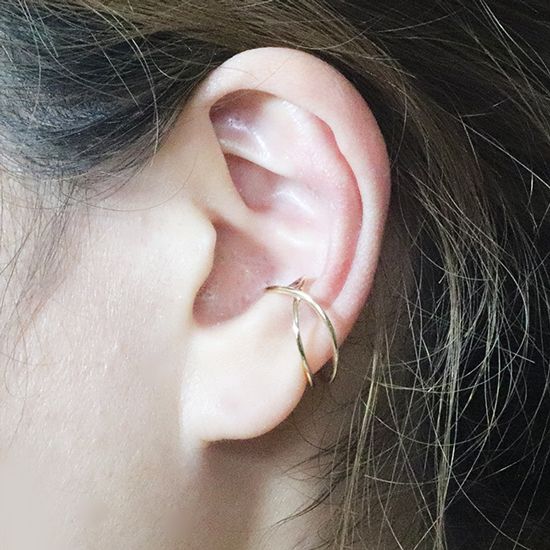 K10　大クロス　イヤーカフ（U-461)　BQ-56