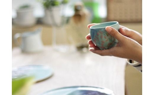 珊瑚シリーズ フリーカップ【オーシャンブルー】