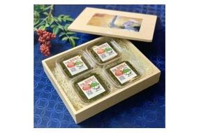 【翌営業日までに発送】宗像のアカモク｢あかもっくん｣ギフト用400g(100g×4個)【マサエイ水産加工】_HA0411