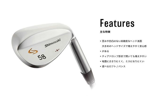 070BS10N.SHIMOSAKI ウェッジ（NSPRO950（S））