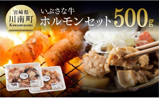 いぶさな牛　ホルモンセット 【 肉 牛肉 黒毛和牛 精肉 希少 】[H0505]