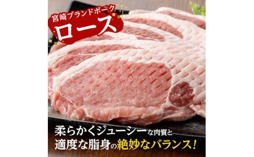 宮崎ブランドポーク ローストンテキ・とんかつ用カット 1kg 【 国産 宮崎県産 ブランド ぶた 豚肉 真空パック おうちごはん 送料無料 】[E11302]
