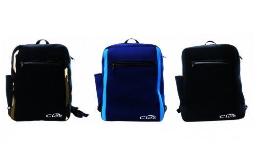 クロッツ簡易防水リュック14L/浮力材入り_1277R