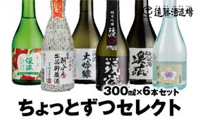 渓流ちょっとずつセレクト 飲み切り300ml×6本セット【短冊のし対応】飲み比べ お試し 家飲み《株式会社遠藤酒造場》