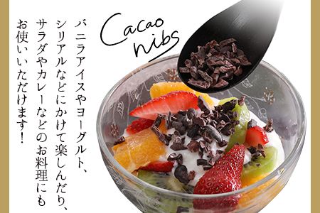 神の食べ物 カカオニブS 100g 石挽カカオissai 《30日以内に出荷予定(土日祝除く)》 岡山県 矢掛町 スーパーフード カカオ豆 スイーツ デザート---iosy_ishicacao_30d_25_9000_s---