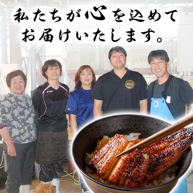 【0194305a】＜メガサイズ＞うなぎ蒲焼き(無頭)(2尾・計約540g・タレ、山椒付)うなぎ 高級 ウナギ 鰻 国産 蒲焼 蒲焼き たれ 鹿児島 ふるさと 人気【アクアおおすみ】