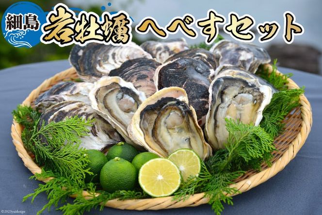 【期間限定発送】岩牡蠣 殻付き 細島 岩ガキ 約2kg 日向特産 へべす 200g セット [道の駅日向 宮崎県 日向市 452061389] いわがき 岩がき 牡蠣 日豊海岸 濃厚 クリーミー