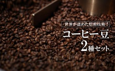 世界が認めた焙煎技術！コーヒー豆2種セット（150g×2）