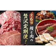 【定期便全6回】鰻と肉の贅沢定期便！鰻とお肉が交互に届くお楽しみ便 t0107-002