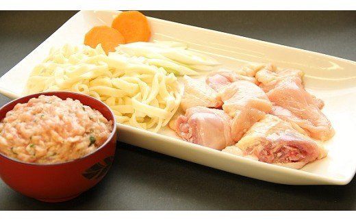 元祖白だし濃厚スープ 名古屋コーチンつみれ鍋セット（3～4人前）きしめん付き H001-071