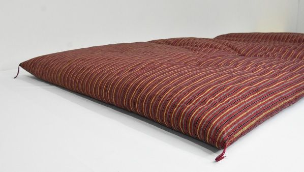 O16純綿わた入り手作り敷ふとん　小巾もめん生地