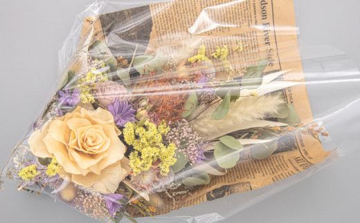 ドライフラワー を使った スワッグ 1個《築上町》【モクレン】[ABCA001]