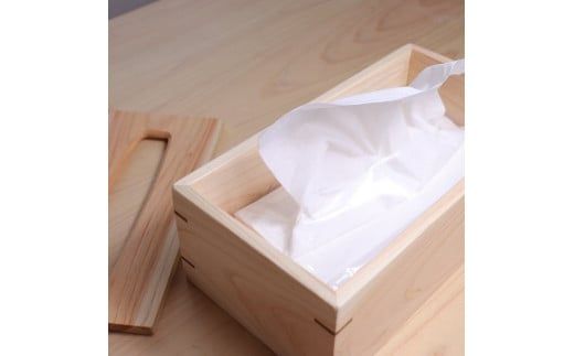 D330 ヒノキのティッシュケース