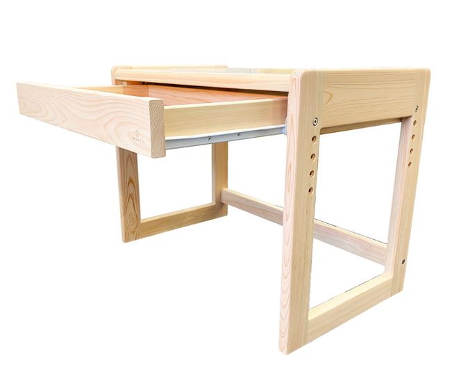 木製家具 キッズデスク【檜のおもちゃ ＩＫＯＮＩＨ】 ≪桧 つくえ ヒノキ ひのき 木育 知育≫