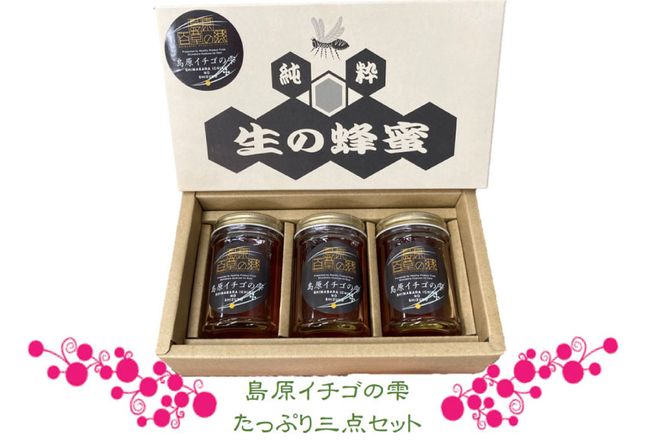 AG123島原イチゴの雫 200g×3本