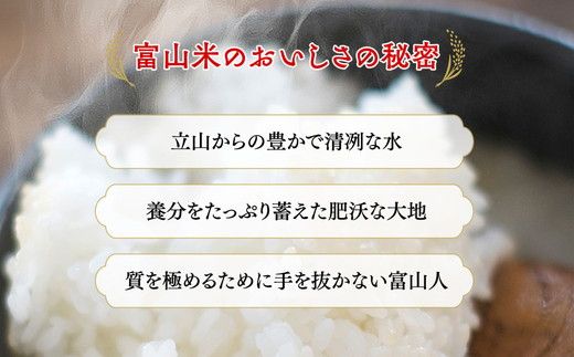 【令和7年度米】【3ヶ月定期便】富山県産米「富富富」15kg（5kg×3袋）（精米）｜3ヶ月定期便 3回 3ヶ月 富富富 ふふふ こめ コメ お米 おこめ 白米 精米 ブランド米 雪解け水 冷めても 美味しい おにぎり お弁当 高品質 魚津市 ※北海道・沖縄・離島への配送不可
