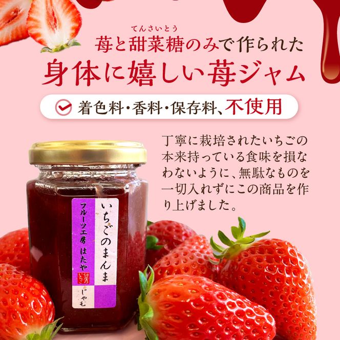 いちご果肉がたっぷりの苺ジャム3本セット《 いちご ジャム 果肉 新鮮 いちごジャム 保存料不使用 》【2401K09703】