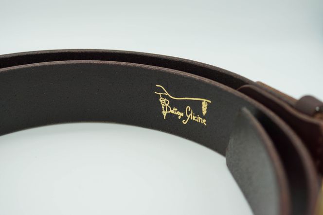 イタリアンレザーベルト　ボルドー 172-022-BD