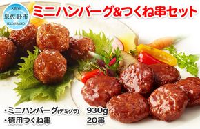 099H867 人気のハンバーグとつくね 2種セット【冷凍 惣菜 簡単調理 一人暮らし】