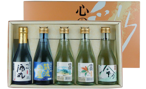 K1454 さかいの地酒・徳正宗飲み比べセット(300ml×5本)