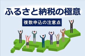 【ふるさと納税の極意】複数申込するときの注意点！同じ自治体に複数回寄付できる？