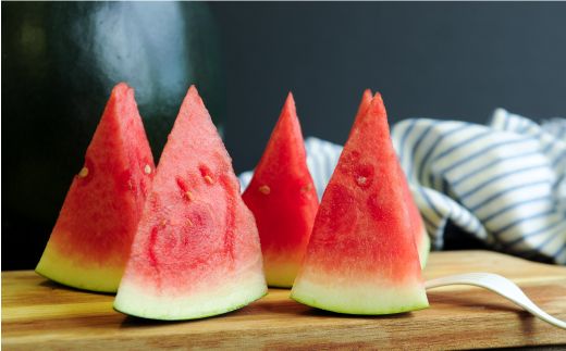 《2026年分受付中》スイカ2種(夏のほほえみ・夏の女神)食べ比べセット【01148】