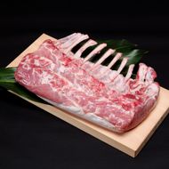 北海道産豚肉（骨付ロース）【3.0kg前後】