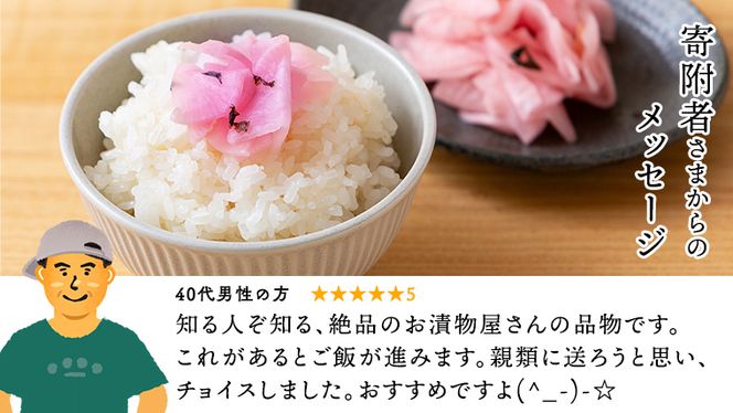 季節の漬物７種セット（大袋５種・小袋２種） 桜漬 鉄砲漬け 古漬 甘楽京 醤油漬 梅干し かつお梅 ふくじん漬 梅漬 浅漬 [AD01-NT]