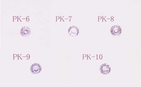 【SJ-85】Pt999　ピンク非加熱サファイアダイヤモンドネックレス　AQ-169