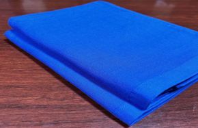 099H1456 国内製造 ガーゼバスタオル 2枚（ブルー）薄手 60×120cm【泉州タオル 国産 吸水 普段使い シンプル 日用品】