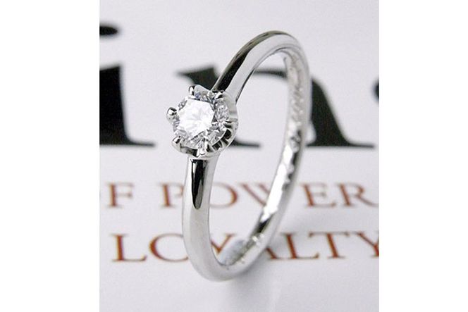 【N36-002】婚約指輪 アルベルティーヌ