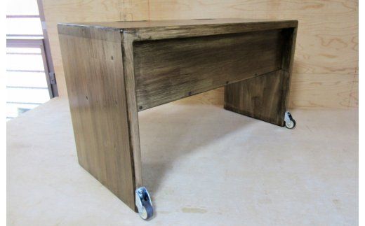 099H2196 手作り木製 ベンチ