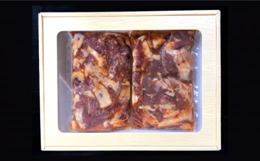 【3回定期便】雲仙もみじ豚 味付き 中おち カルビ スタミナ焼き 1200g 豚 豚肉 / 南島原市 / はなぶさ [SCN088]