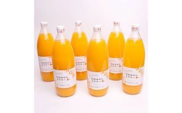 とろり　みかんネクター1000ml×6本【無添加100%ストレートジュース】【有田みかんジュース】【ikd100】