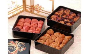 紀州南高梅　うるし三段重ね  	T051