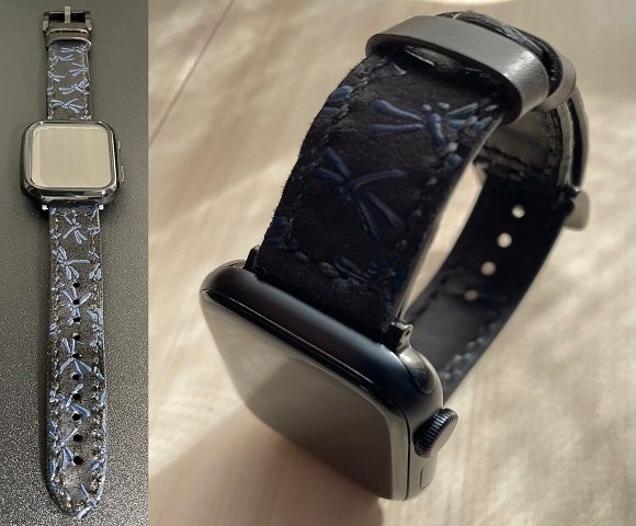 印伝　時計バンド（アップルウォッチ専用）　BT-1