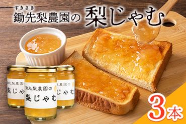 鋤先梨農園 の 梨じゃむ 3本セット 熊本県氷川町産《30日以内に順次出荷(土日祝除く)》---sh_skijam_30d_23_9000_3i--