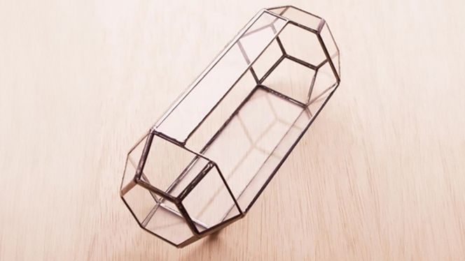 ステンドグラスのカプセルテラリウム[BR001us]