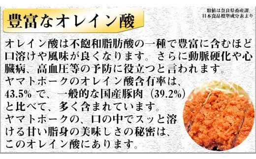 ヤマトポーク　ローススライス　しゃぶしゃぶ用 800g  ／ 豚肉 豚ロース 豚しゃぶ ヤマトポーク 奈良県