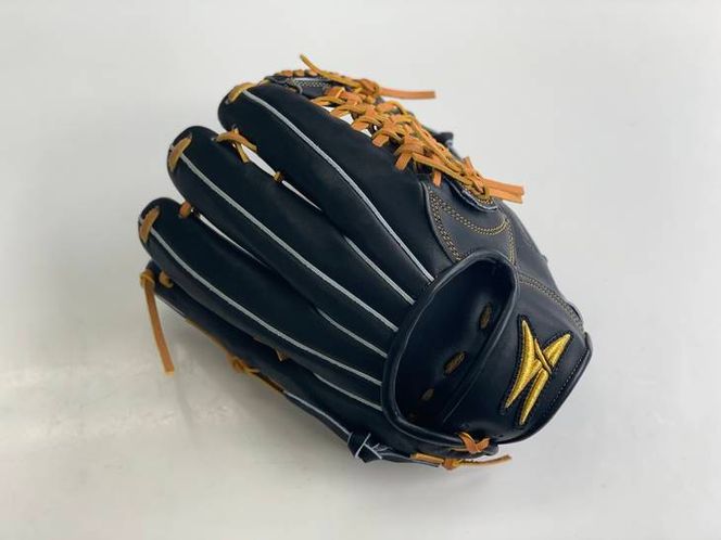 SAEKI　野球グローブ 【硬式・品番175】【ブラック】【Rオレンジ】【クリーム】