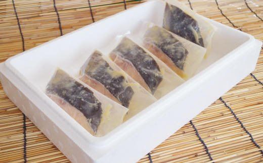 熟練の味 銀ダラ 西京漬け(真空) 5切 500g (年12回) P-99