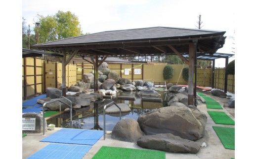 日本三大美肌の湯　市営露天風呂回数券（11回分）