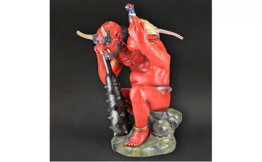 鬼王丸貯金箱<雑貨 プレゼント 贈り物 インテリア 貯金箱 愛媛県 鬼北町＞