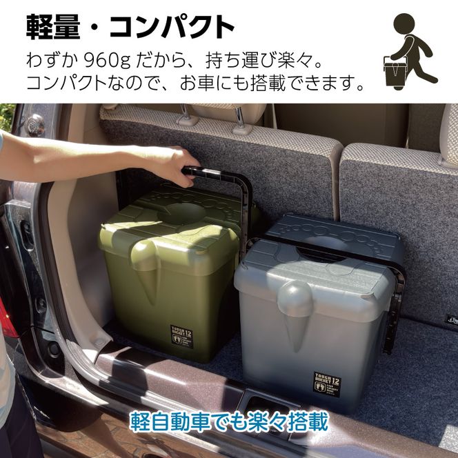 多機能バケツ【XRitta タフバケット】【2401N09603】