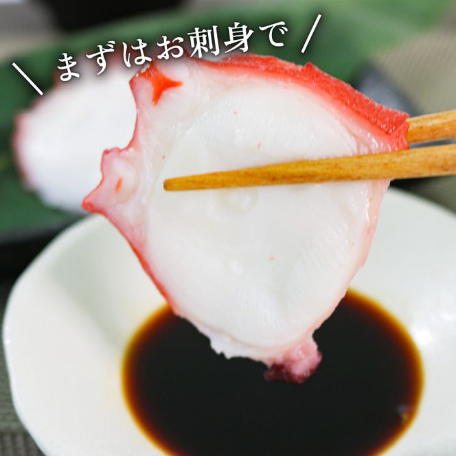 道の駅さんりく 煮たこ 2本【michinoeki011】