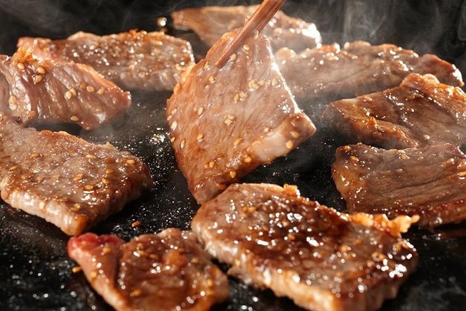 BE304【島原の恵み食べ比べ】長崎牛「サガリ肉」西京味噌漬け 500g・雲仙もみじ豚「中落ちカルビ」スタミナ焼き 600g