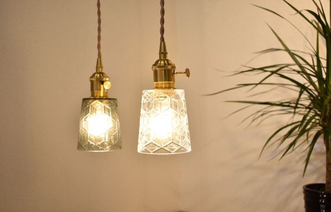 015B158 くりすたるらいと（クリア）（電球別途）