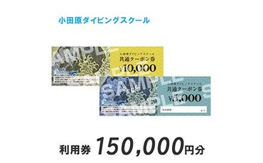 45-1118　 小田原ダイビングスクール共通クーポン券 150,000円分