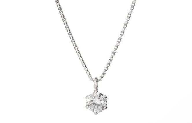 J013-4 アルカンシェル プラチナ ダイヤ プチペンダント（計0.2ct）【鑑別書付き ジュエリー プレゼント ギフト ファッション アクセサリー 贈り物 贈答 お祝い 記念日】