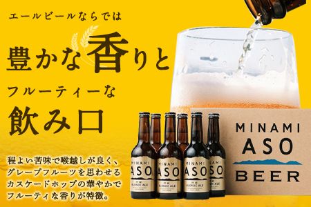 阿蘇ブロンドエール 330ml×6本セット 贈答用 熊本県南阿蘇村《90日以内に出荷予定（土日祝を除く）》株式会社南阿蘇ケアサービス ビール---sms_carebeerp_90d_r7_15500_6i---